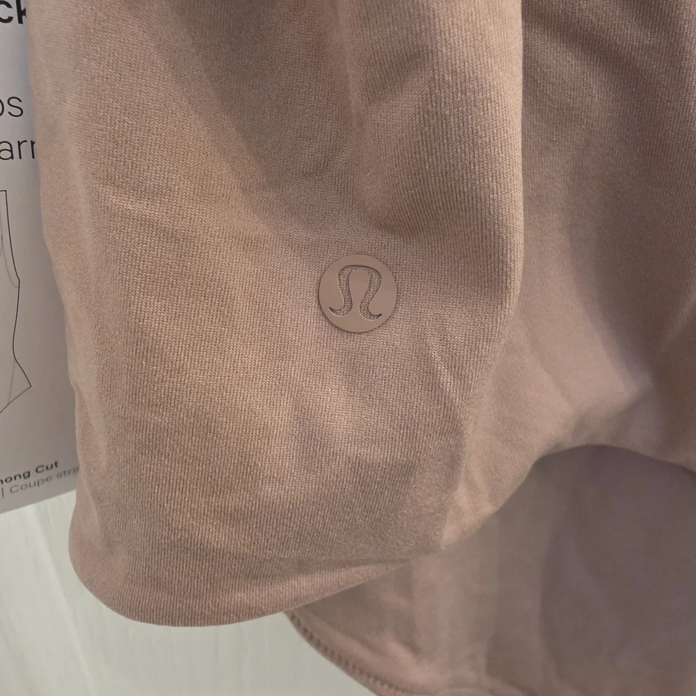 lululemon athletica Nulu Square Neck Bodysuit in Mauve Taupe/Twilight Rose - Picture 6 of 7
